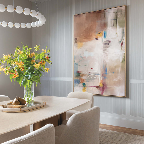 Home Fashion Astara Dining Table Antique Brass