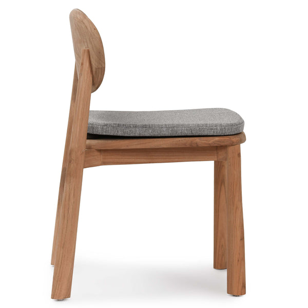 Home Fashion Aston Outdoor Dining Chair Natural