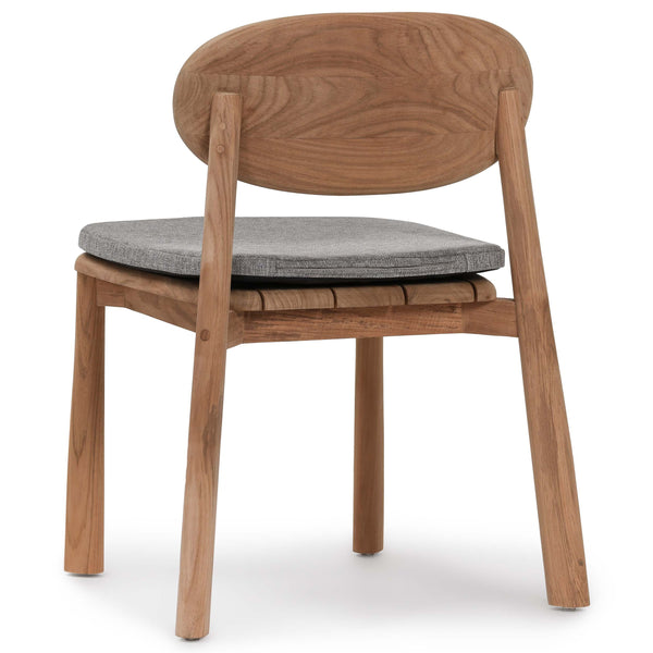 Home Fashion Aston Outdoor Dining Chair Natural