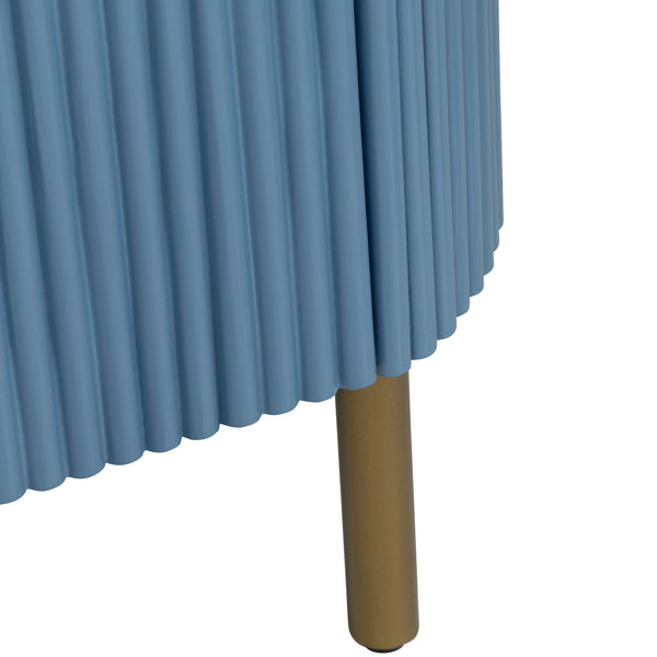 Home Fashion Astoria 3 Drawer Chest Blue