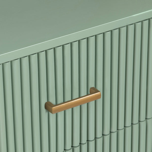 Home Fashion Astoria 3 Drawer Chest Green