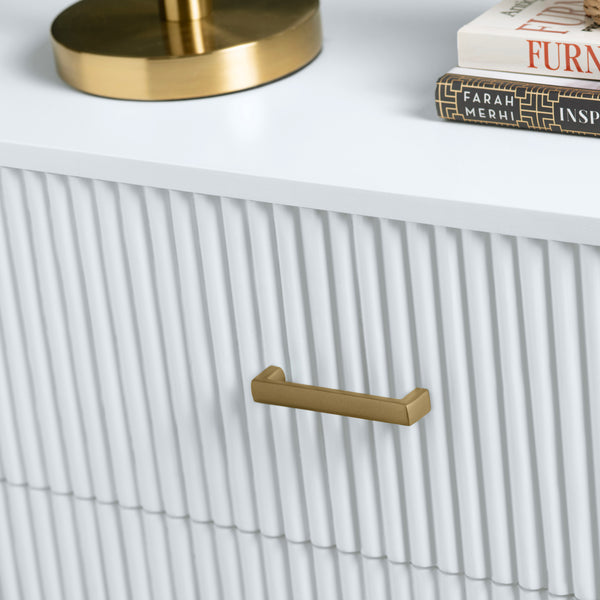 Home Fashion Astoria 3 Drawer Chest White