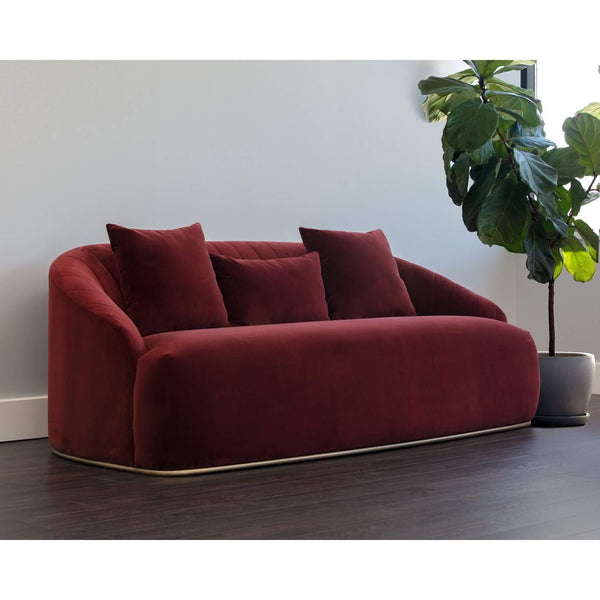 Home Fashion Astrid Sofa Merlot
