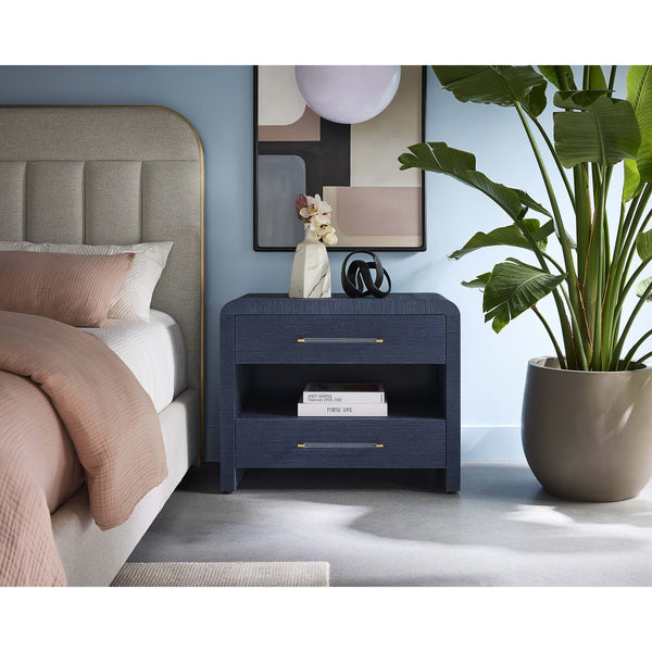 Home Fashion Atherton Nightstand Indigo