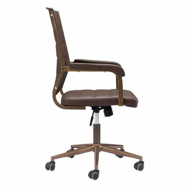 Home Fashion Auction Office Chair Espresso