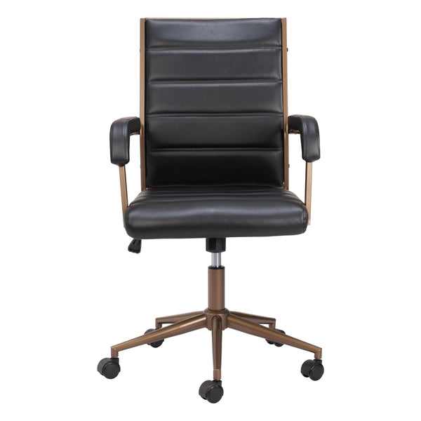 Home Fashion Auction Office Chair Vintage Black