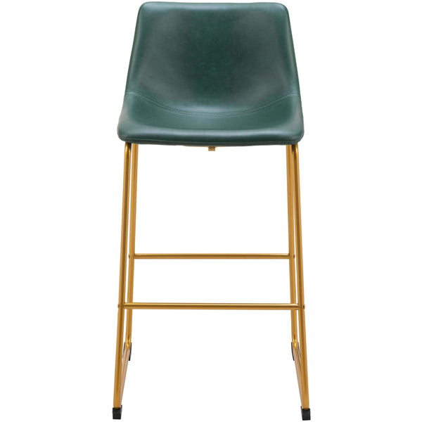 Home Fashion Augusta Barstool Green/Gold