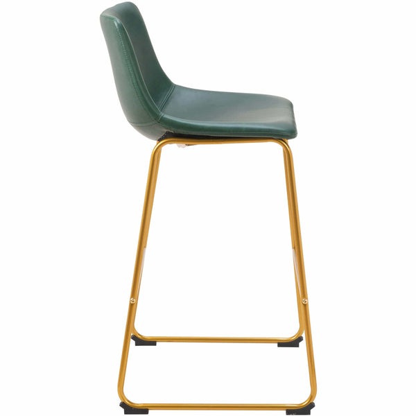 Home Fashion Augusta Barstool Green/Gold