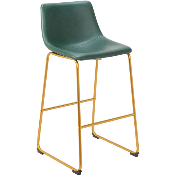 home fashion Augusta Barstool Green/Gold