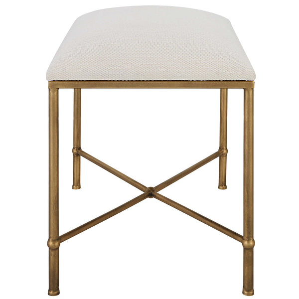 Home Fashion Avenham Small Bench Gold