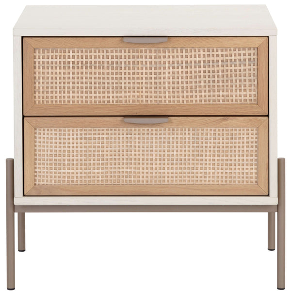 Home Fashion Avida Nightstand Cream/Natural