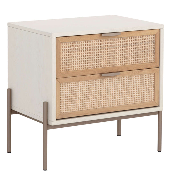 home fashion Avida Nightstand Cream/Natural