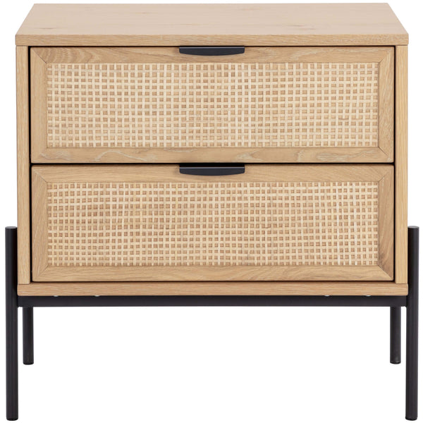 Home Fashion Avida Nightstand Rustic Oak