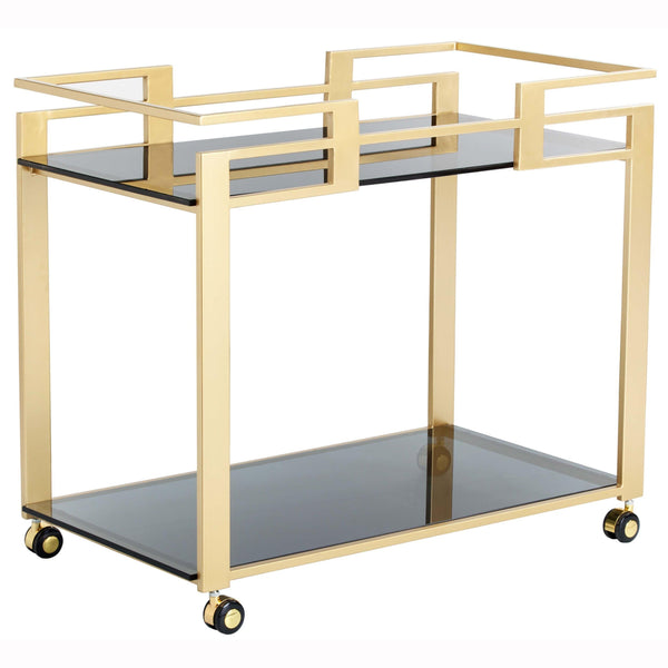 home fashion Avondale Bar Cart Gold