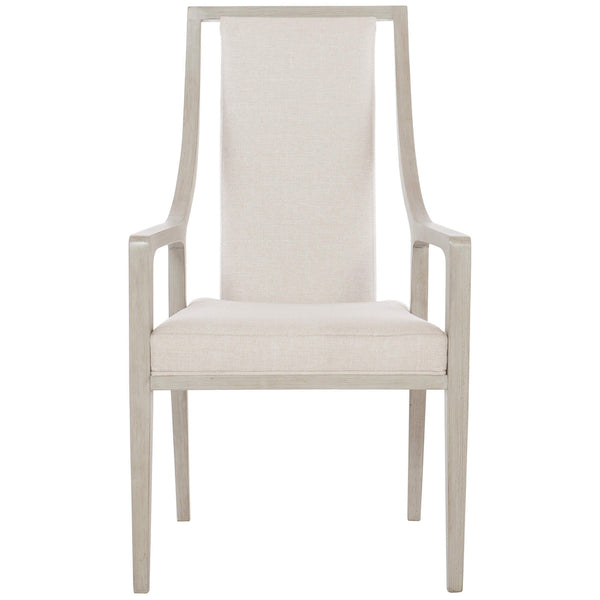Home Fashion Axiom Panel Back Arm Chair