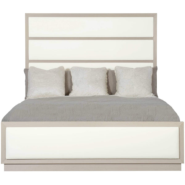 Home Fashion Axiom Upholstered Panel Bed