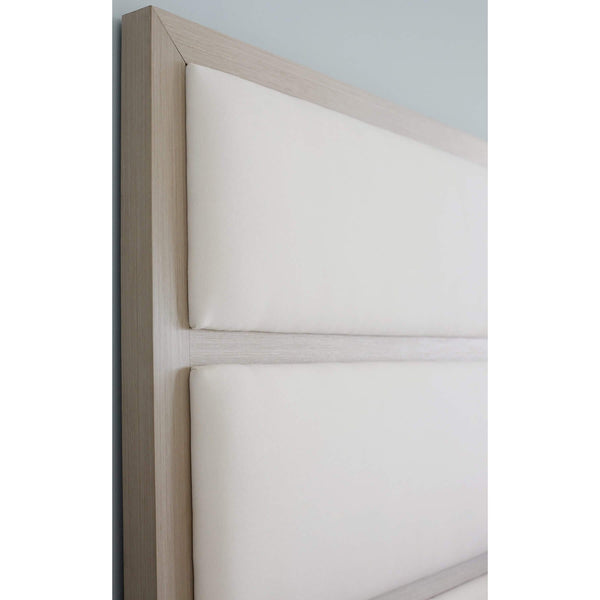 Home Fashion Axiom Upholstered Panel Bed