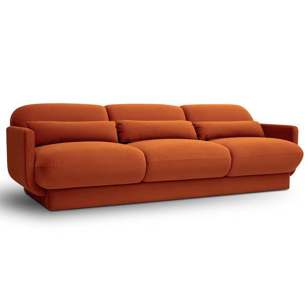 Home Fashion Azalea Sofa Rust Orange