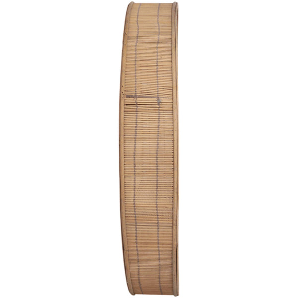 Home Fashion Bamboo Wall Shelf Natural