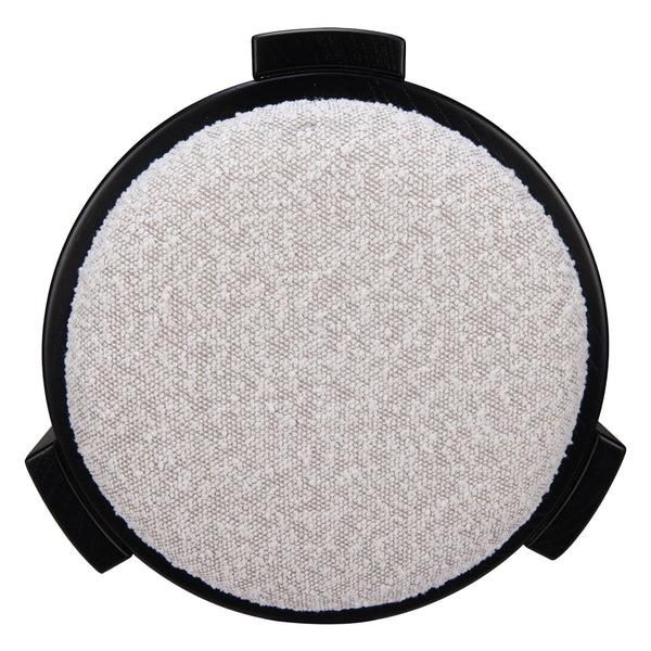 Home Fashion Banjul Ottoman Misty Gray