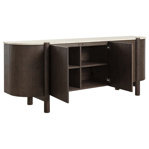 Home Fashion Banyan Sideboard Dark Brown