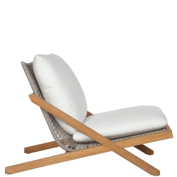 Home Fashion Bari Lounge Chair Stinson White