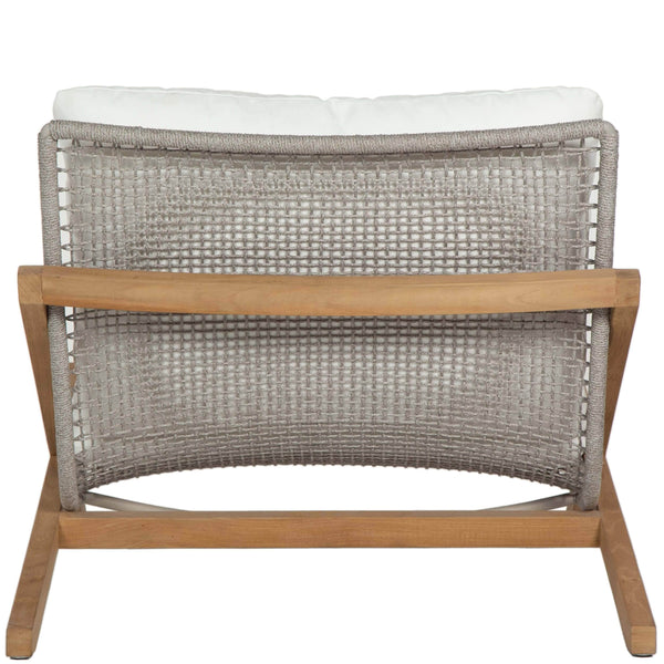 Home Fashion Bari Lounge Chair Stinson White