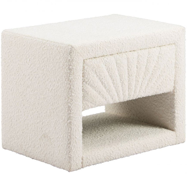 home fashion Baris Nightstand Ivory
