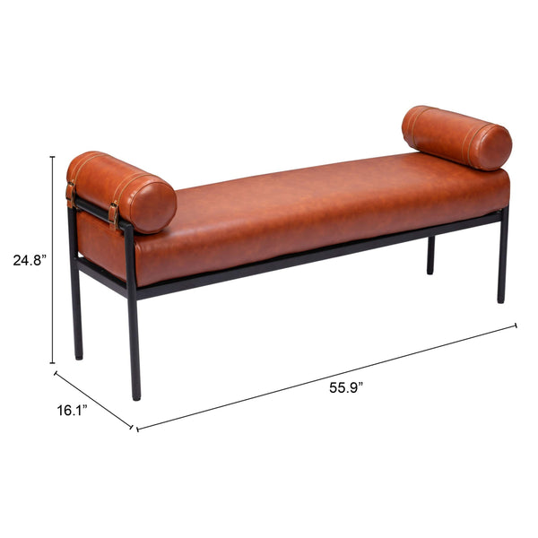 Home Fashion Barrow Bench Brown