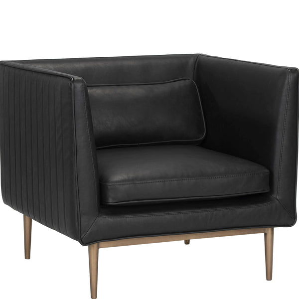 home fashion Batavia Armchair Vintage Black