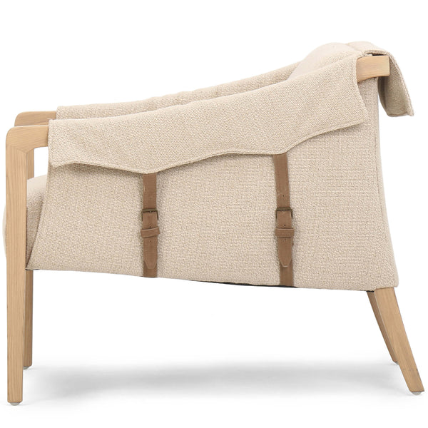 Home Fashion Bauer Chair Irving Flax By Four Hands