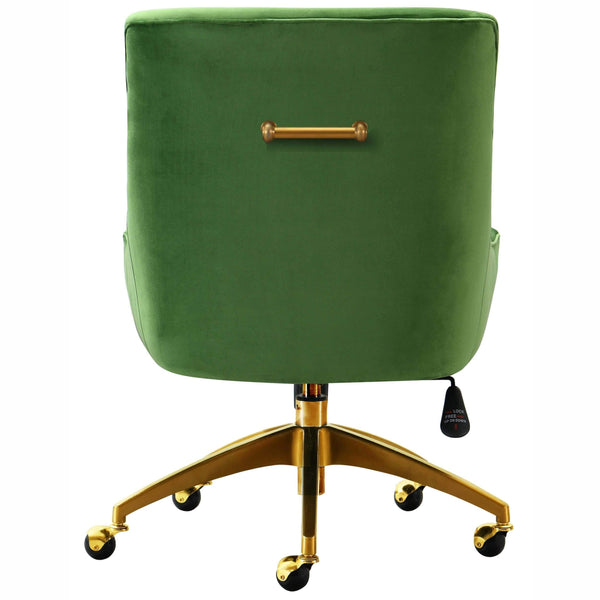 Home Fashion Beatrix Swivel Office Chair Green