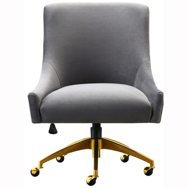 Home Fashion Beatrix Swivel Office Chair Grey