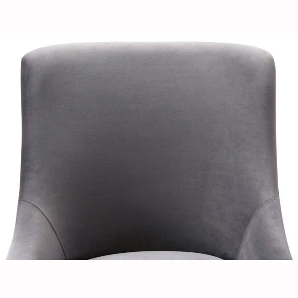 Home Fashion Beatrix Swivel Office Chair Grey