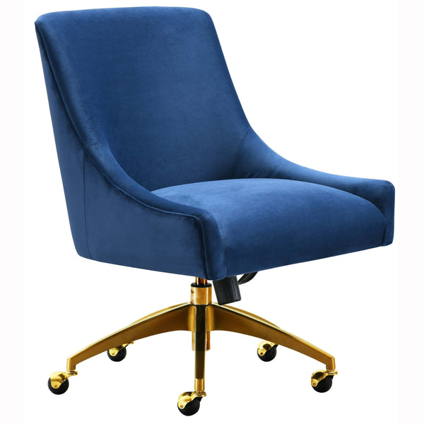 home fashion Beatrix Swivel Office Chair Navy