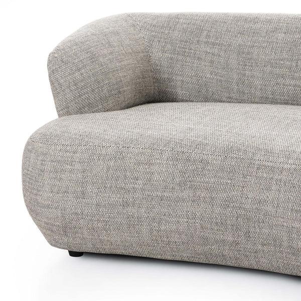 Home Fashion Belen 2-Piece Sectional Thames Coal