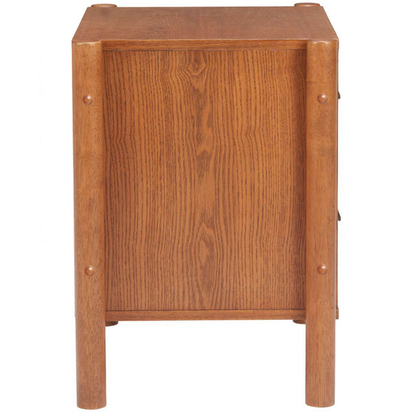 Home Fashion Beleza Nightstand Walnut
