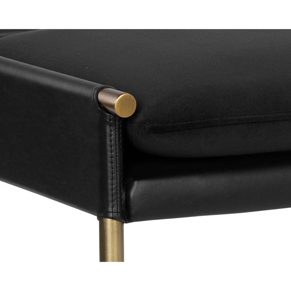 Home Fashion Bellevue Bench Bravo Black