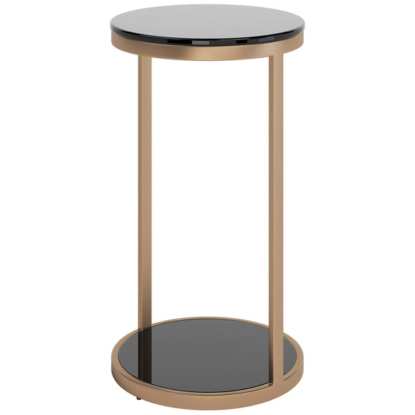 home fashion Benjamin End Table Antique Brass