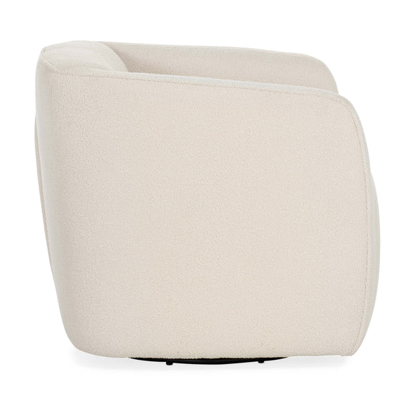 Home Fashion Bennet Swivel Chair Wooly Linen