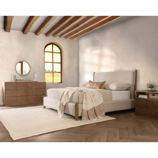 Home Fashion Bennington Bed Dusty Beige