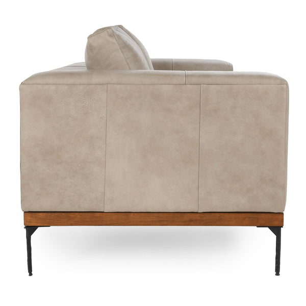 Home Fashion Bentley Leather Sofa Tan