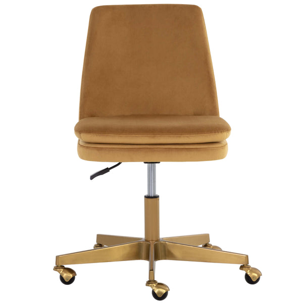 Home Fashion Berget Office Chair Gold Sky