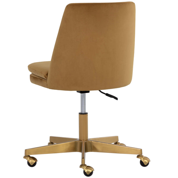 Home Fashion Berget Office Chair Gold Sky