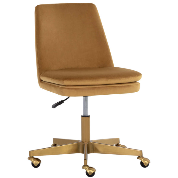 home fashion Berget Office Chair Gold Sky
