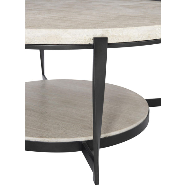 Home Fashion Berkshire Round Cocktail Table