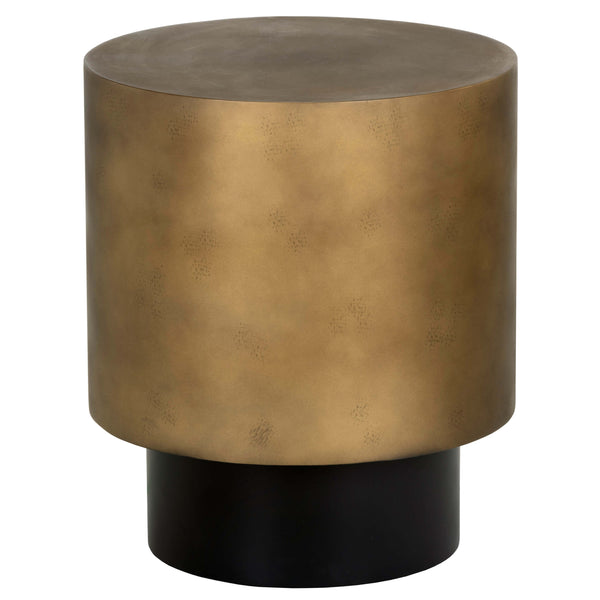 home fashion Bernaby End Table Antique Brass