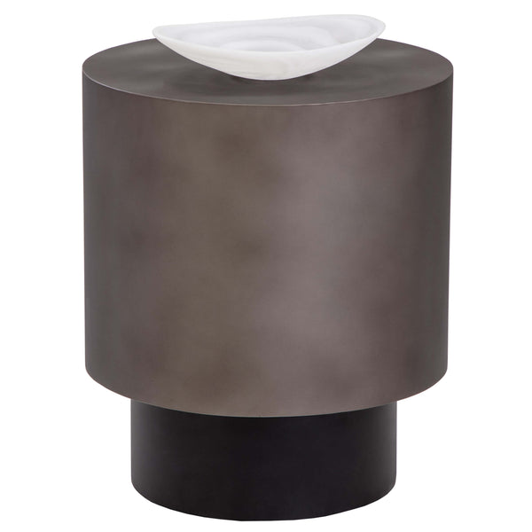 Home Fashion Bernaby End Table Gunmetal