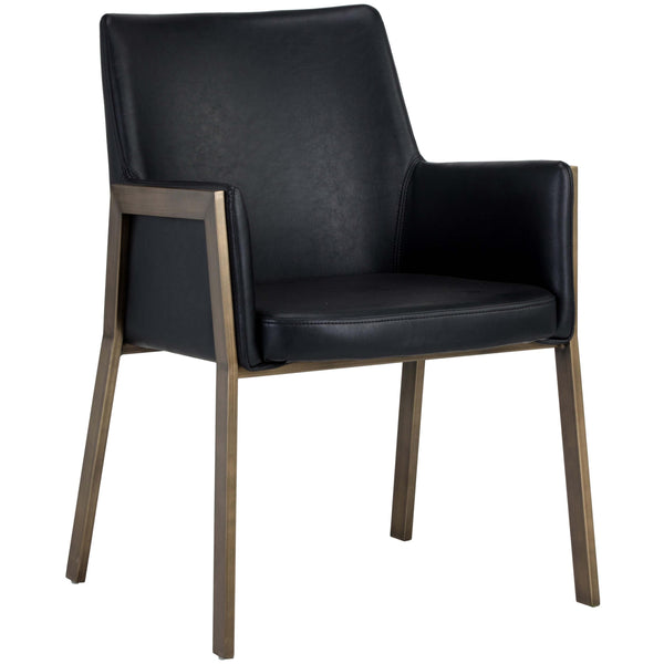 home fashion Bernadette Arm Chair Bravo Black