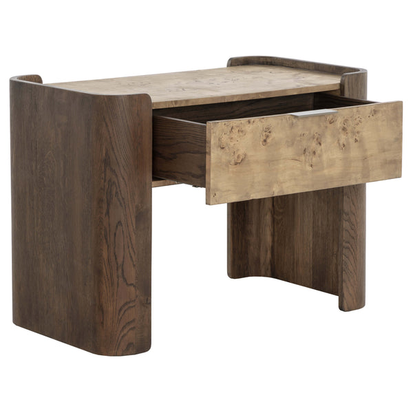 Home Fashion Beryl Nighstand Brown